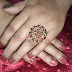 Premium Crystal Stone Ring | Fashion Jewellery for Women | Stylish Finger Ring