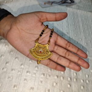 Elegant Traditional Black Beads Mangalsutra for Women