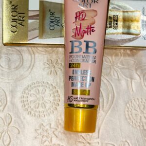 Color Art HD Matte BB Foundation + Concealer (SPF 40) – 24H Waterproof